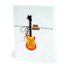 Find Delight Guitar Card by Debi Adams