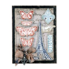 French Flight Card by Tim Holtz