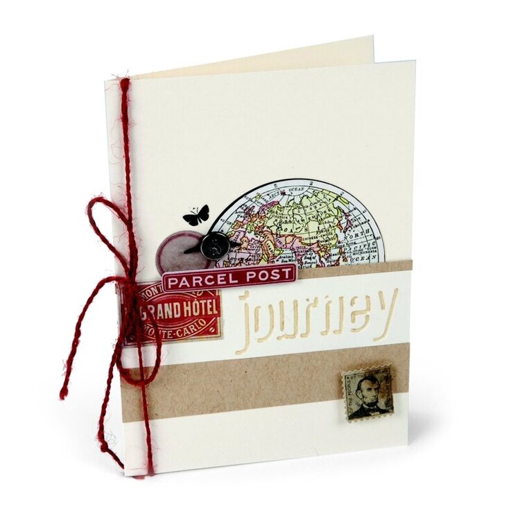 Around the World Card by Debi Adams