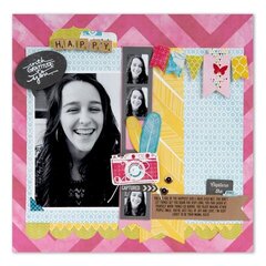 Capture the Fun Scrapbook Page by Cara Mariano