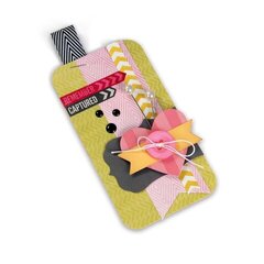 Button Heart Gift Tag by Cara Mariano