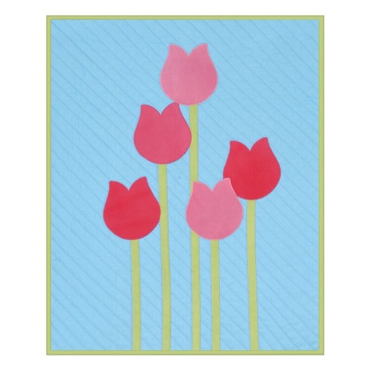 April Showers Bring May Flowers Wall Hanging by Linda Nitzen