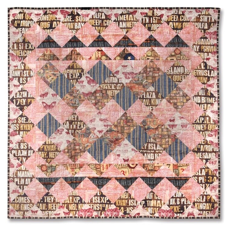 Topsy-Turvy Triangles Quilt by Ronda McCord