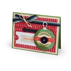 Merry and Bright Ornament Card by Deena Ziegler