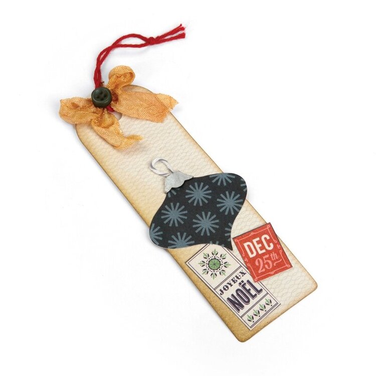 Noel Gift Tag or Bookmark by Deena Ziegler