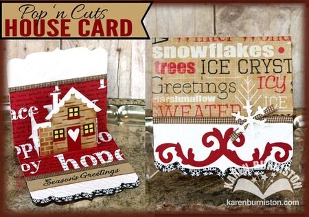 House Card by Karen Burniston