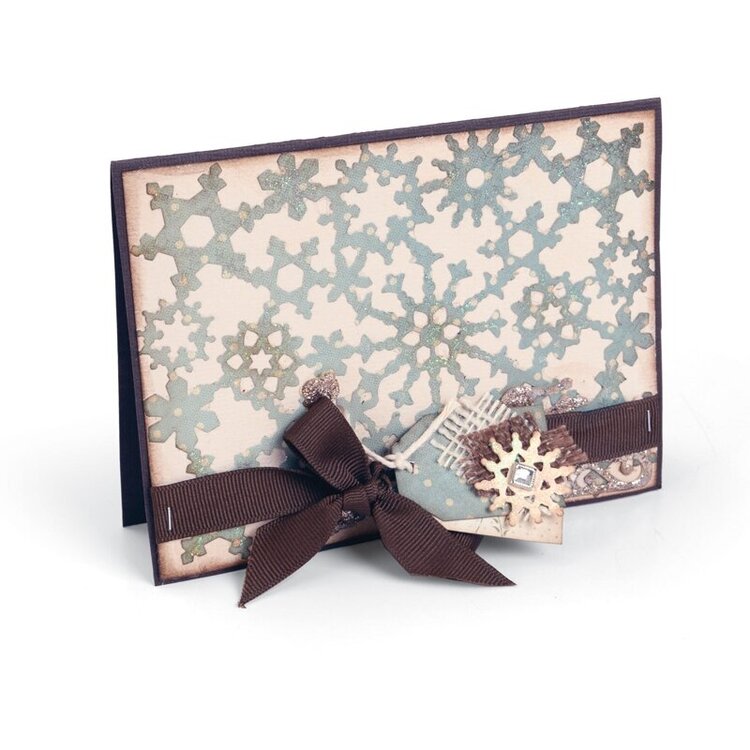 Snowflake card by Wendy Cuskey