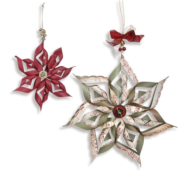 Snowflake Ornaments #3 by Wendy Cuskey