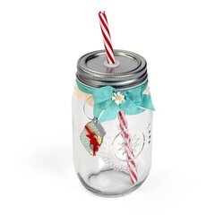 Embellished To-Go Cup by Wendy Cuskey