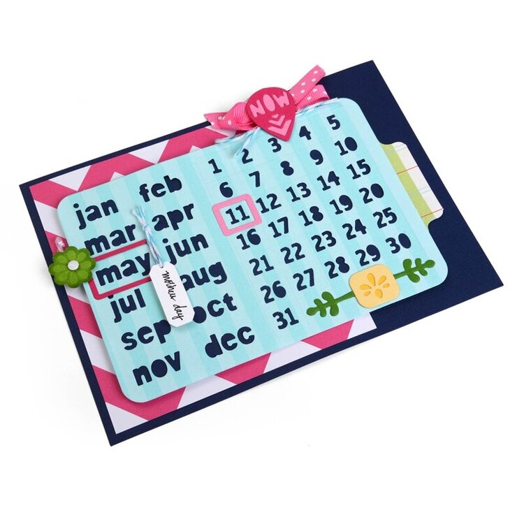 Mini Calendar Card
