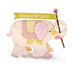 Happy Birthday Elephant Card by Brenda Walton