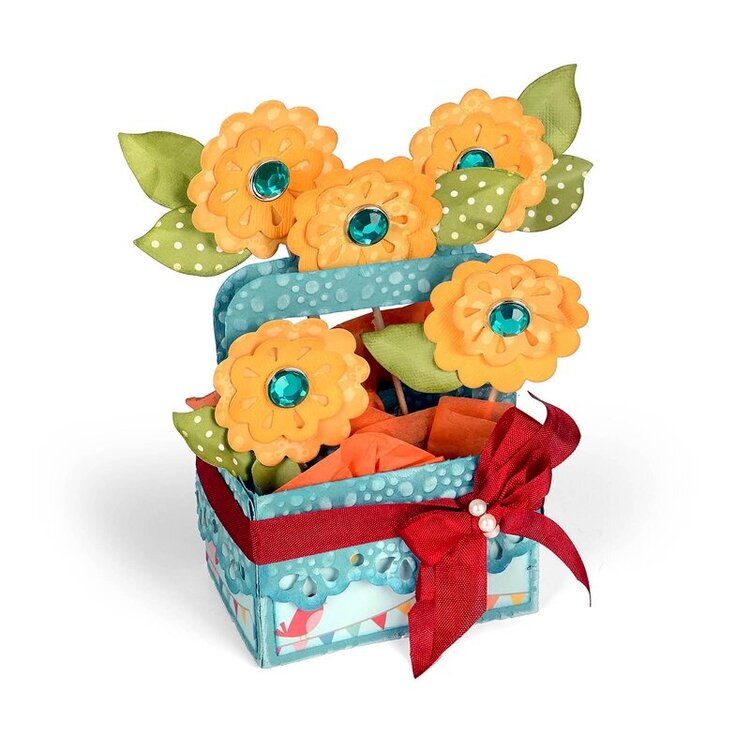 Flower Basket Card in a Box