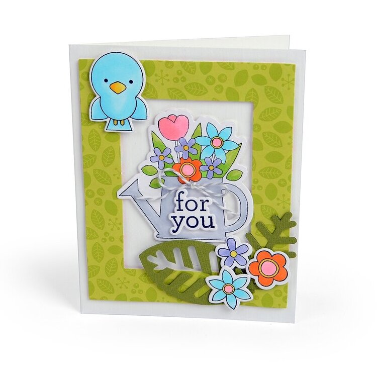 For You Watering Can Card