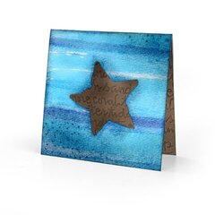 Embossed Starfish Card