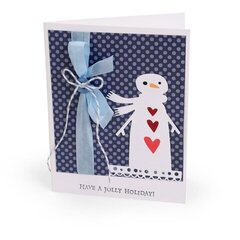 Have a Jolly Holiday Snowman Card