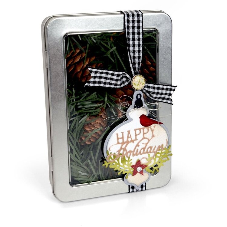 Happy Holidays Gift Tag Topper