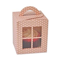 Window Pane Cupcake Box