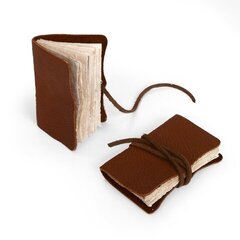 Mini Leather Bound Book