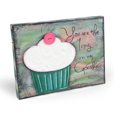 The Icing on My Cupcake Canvas