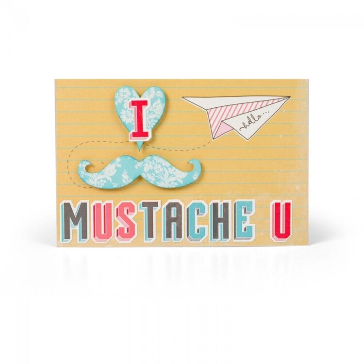 I Mustache U Card