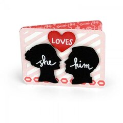 'She Loves Him' Card