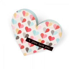 'I Just Love You' Heart Pocket