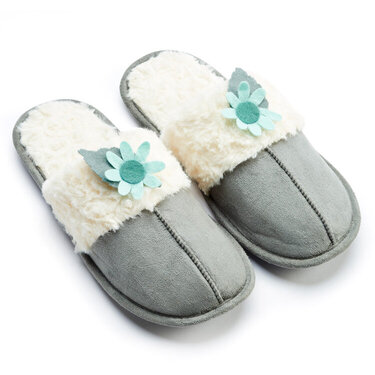 Winter Embellished Slippers
