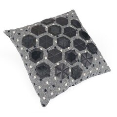 Leather Hex Pillow