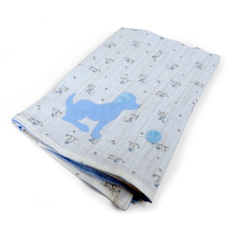 Puppies &amp; Balls Baby Blanket