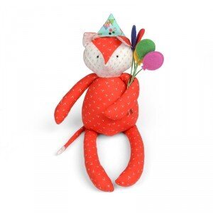 Party Fox Softie by Kerry Goulder