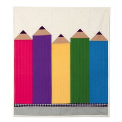 Pencils Wall Hanging by Kathy Ranabarger