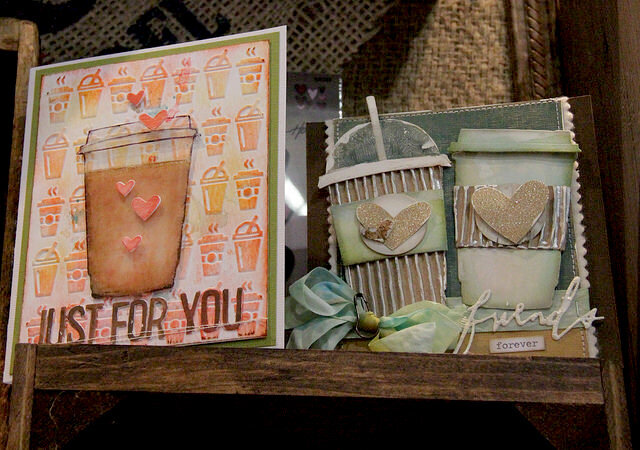 Coffee Inspired Dies from Tim Holtz Alterations by Sizzix