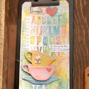 New Tim Holtz Tea Time from Sizzix