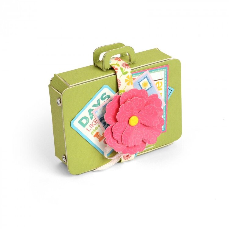 Flowery Suitcase