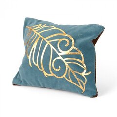 Botanical Leaf Pillow by Janette Daneshmand