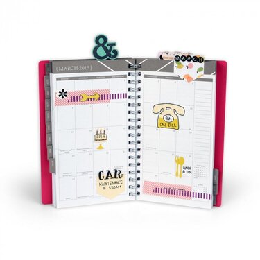 March Planner Page by Janette Daneshmand