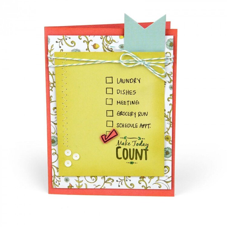 Make Today Count Card by Janette Daneshmand