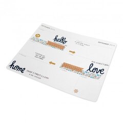 Hello. Home. Love. Planner Page by Janette Daneshmand