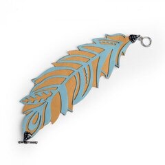 Bracelet with Stacked Feather by Sizzix
