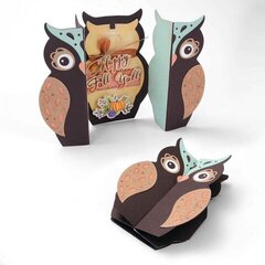 Happy Fall Y'all Owl Fold-a-Long Card