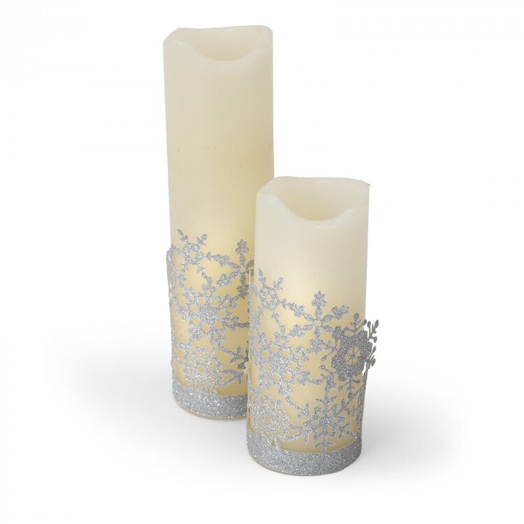 Snowflake Candle Wrapper