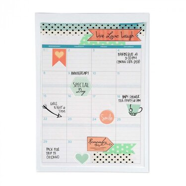 Live Love Laugh Planner Page by Janette Daneshmand