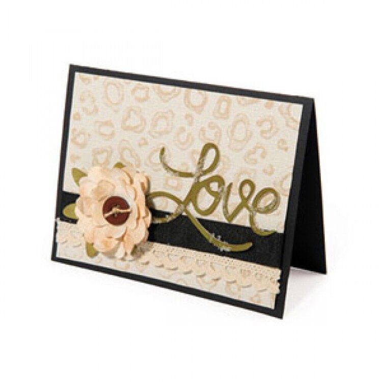 Love Animal Print Card