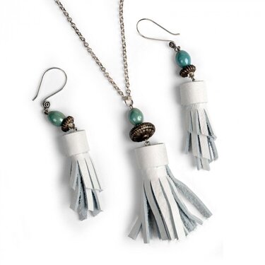 Make a Tassel Necklace and Earrings with Sizzix Jewelry Studio