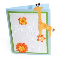 Sweet Baby Giraffe Card by Deena Ziegler