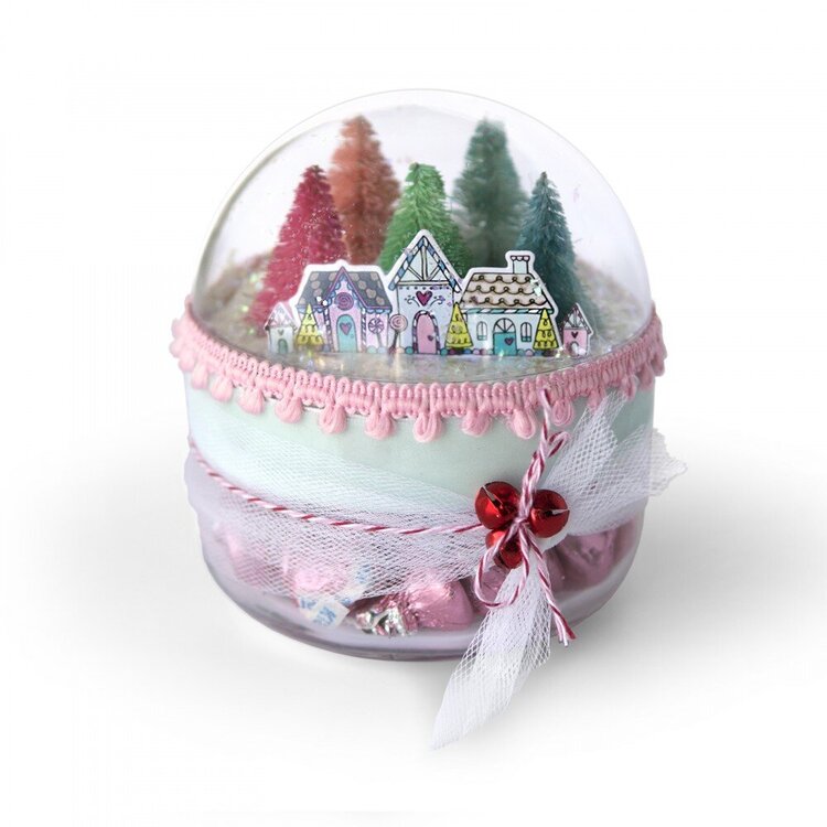 Sweet Christmas Snow Globe