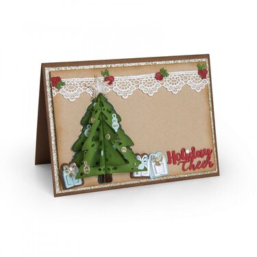 Holiday Cheer Flip and Fold Card