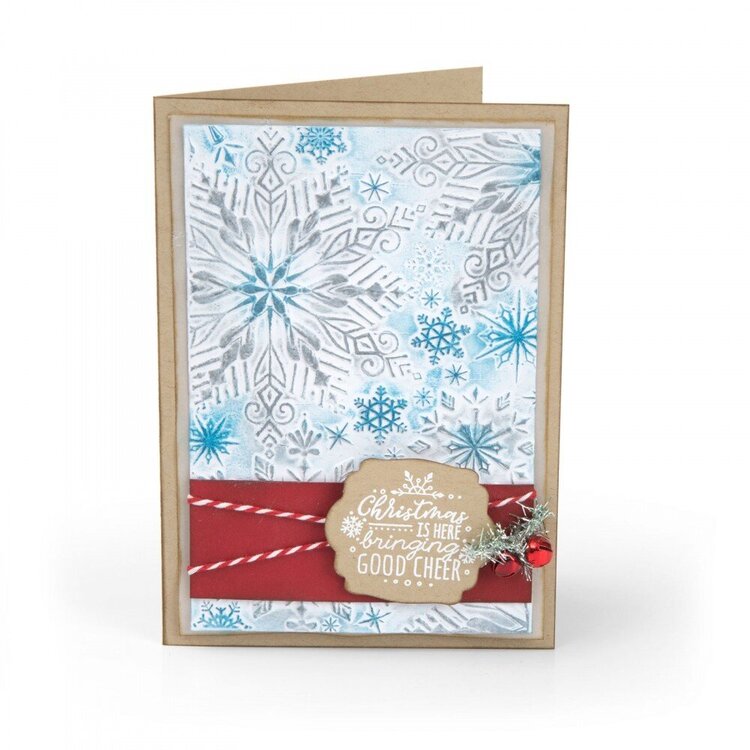 Winter Snowflakes Card #2