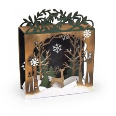 Winter Woods Shadow Box