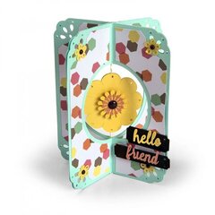 Hello Friend Flower Card #2